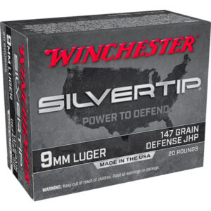 Winchester Silvertip 9mm Luger 147-Grain Ammunition